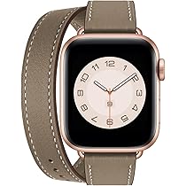 Amazon.co.jp: コンパチブル apple watch バンド レザー 2重巻き